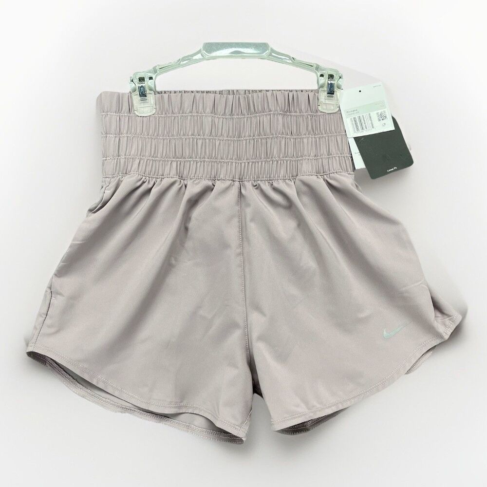 Nike‎ Women's One Dri-FIT Ultra High-Waisted 3" Brief-Lined Shorts, Size XS $45